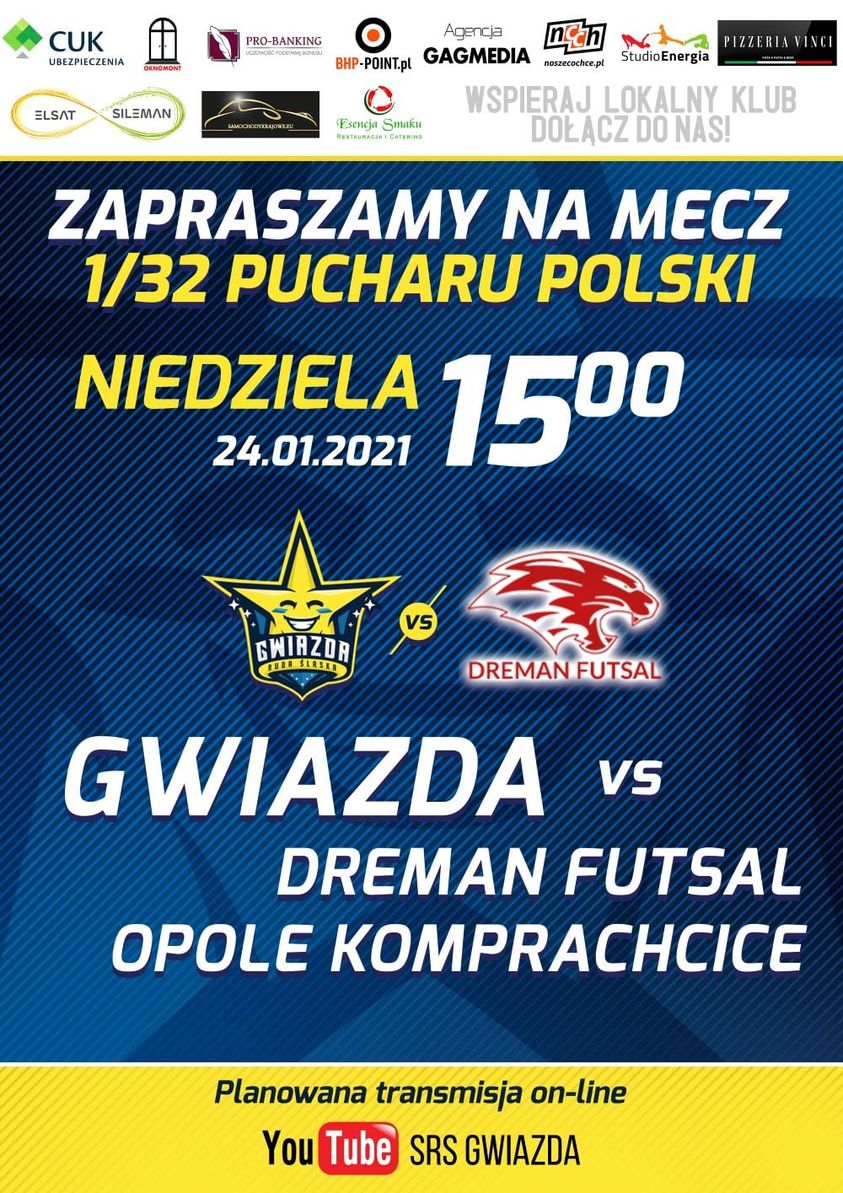 Rozpoczynamy Puchar Polski w futsalu